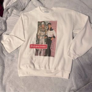 Womens Barbie and Ken Crewneck